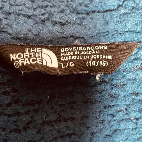 The North Face Teal Full Zip Fleece Sweater Jacket - Picture 3 of 11
